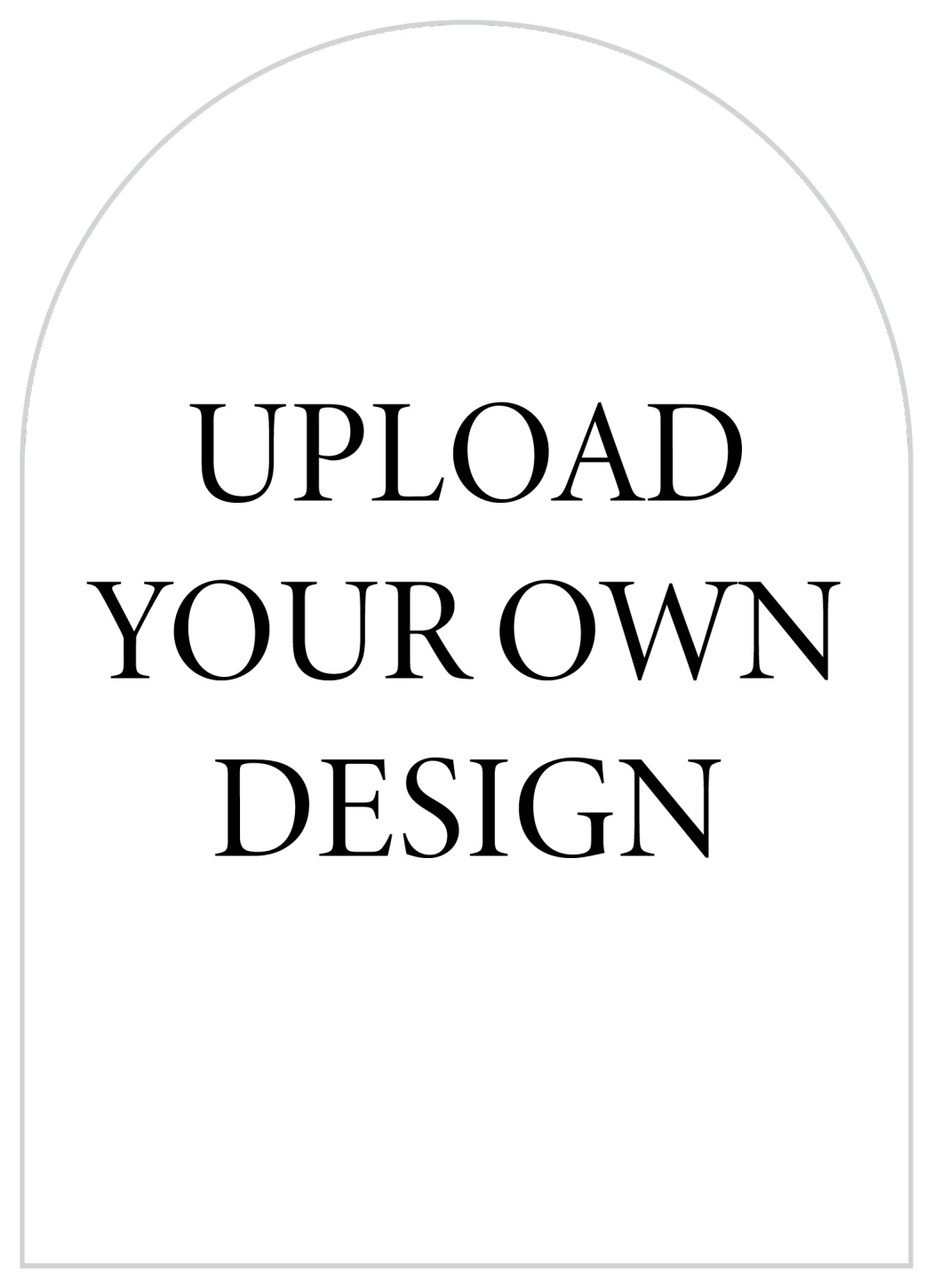 Upload Your Own Wedding Arch Programs