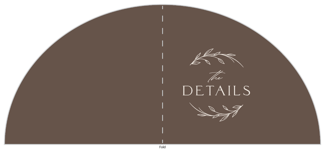 Forest Woods Wedding Arch Detail Cards