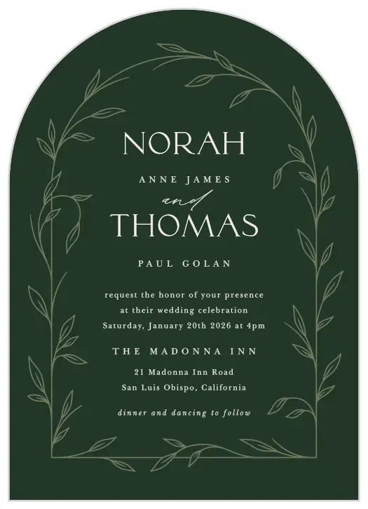 Our Forest Woods Wedding Invitations bring family and friends together for your special day. 