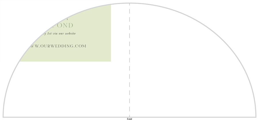 Botanique Elegance Wedding Arch Accent Cards