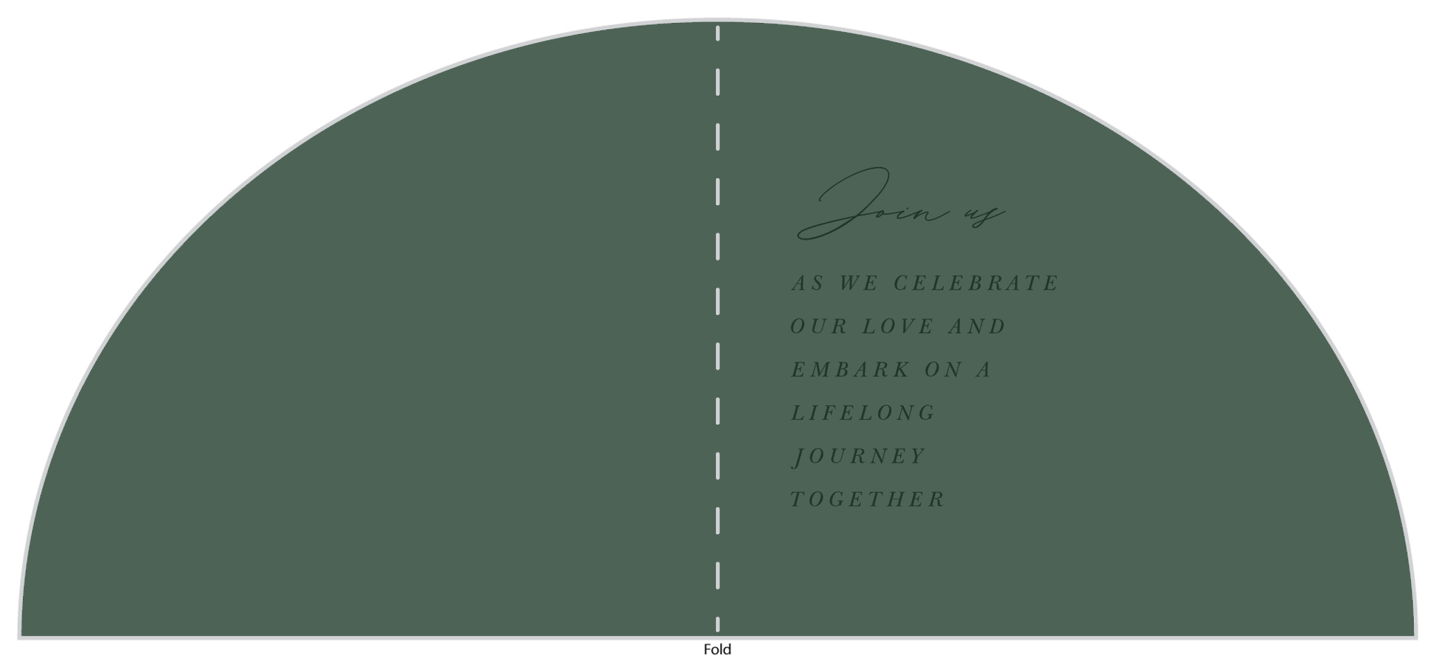 Color Blocks Wedding Arch Detail Cards