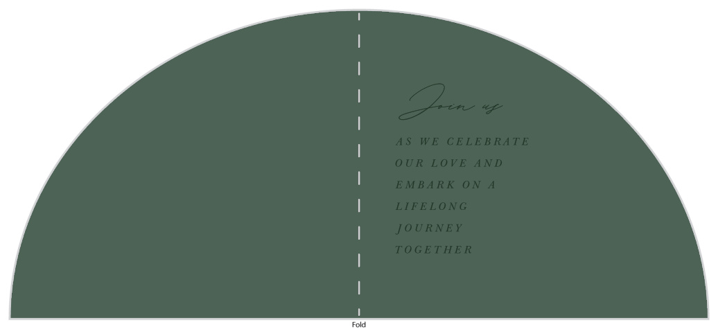 Color Blocks Wedding Arch Detail Cards