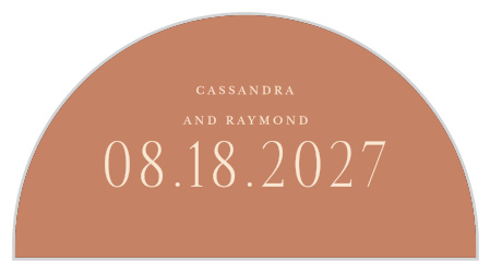 Art Nouveau Wedding Arch Accent Cards