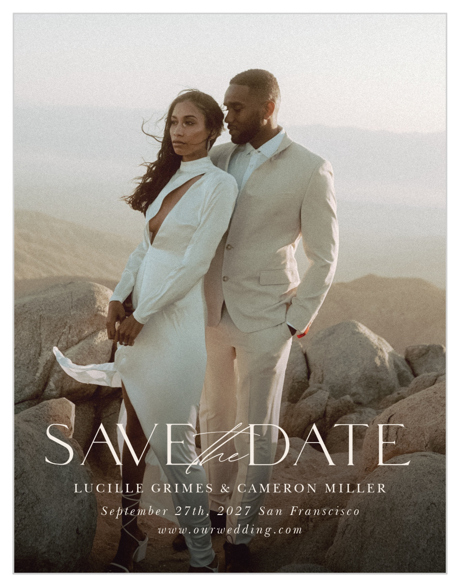 Ever & Ever Wedding Arch Save the Date Magnets