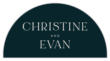 Modern Arches Wedding Arch Accent Cards
