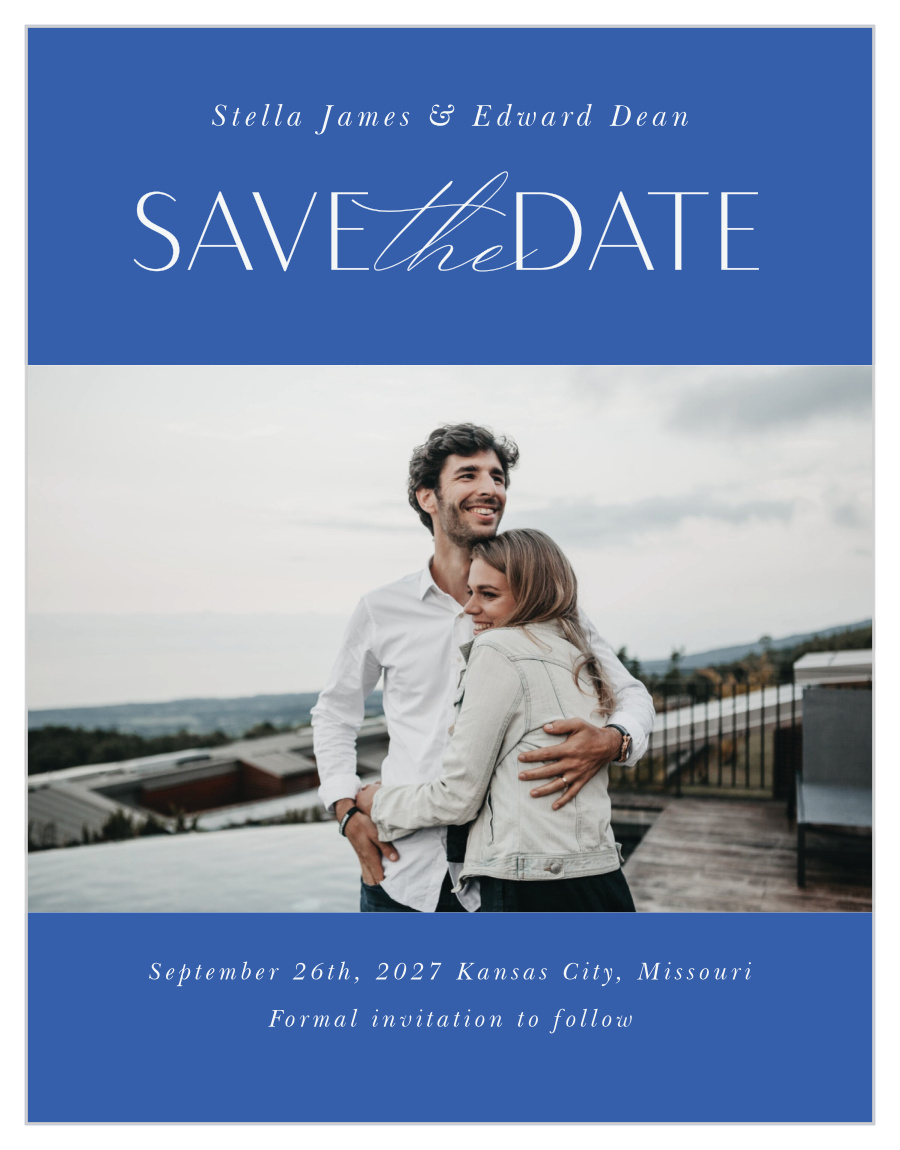 Summer Magnolias Wedding Arch Save the Date Magnets