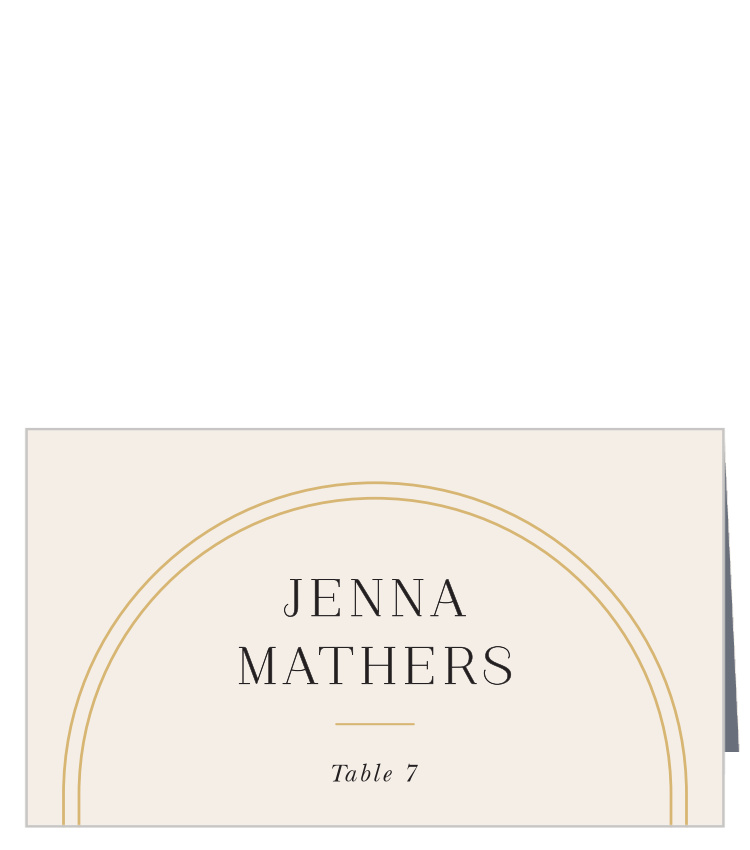 Love Arch Wedding Arch Place Cards