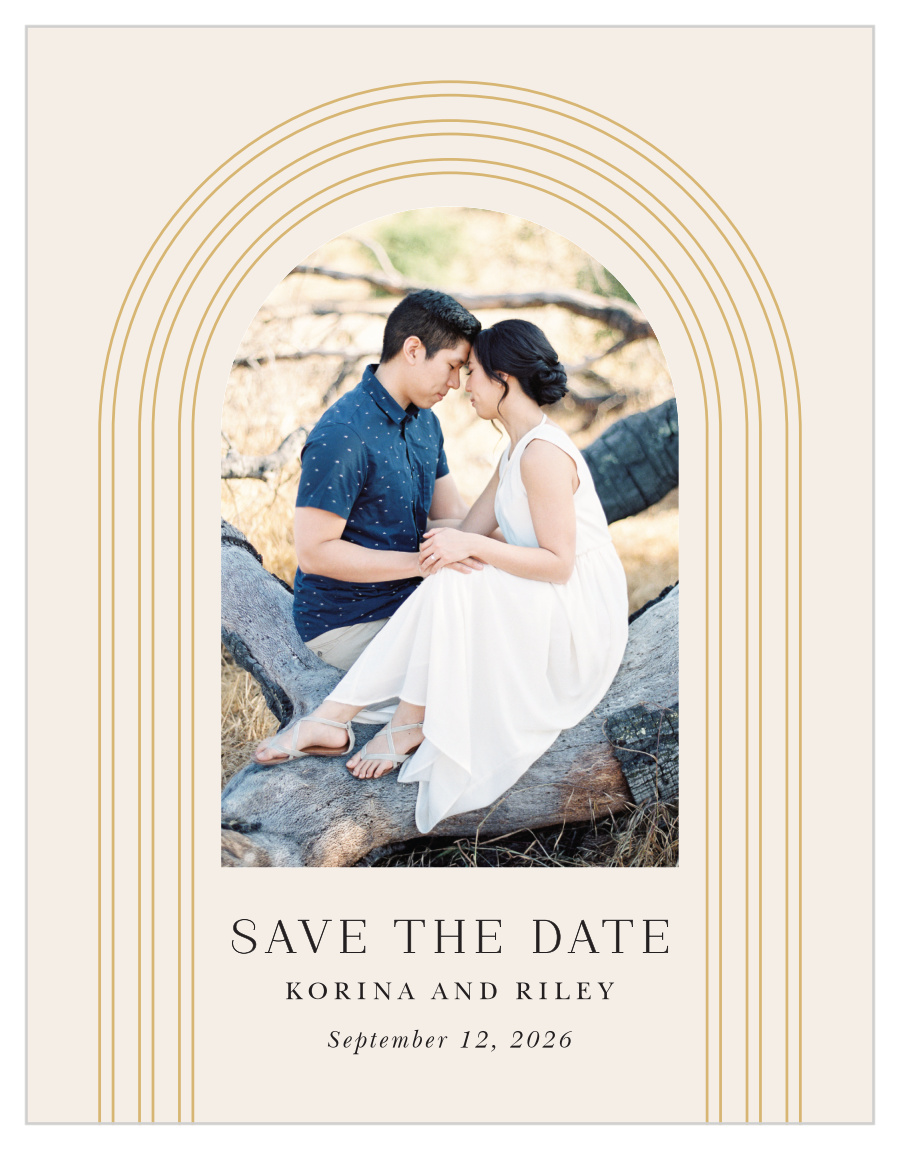 Love Arch Wedding Arch Save the Date Magnets