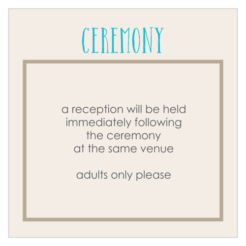 Flying Banner Ceremony Cards