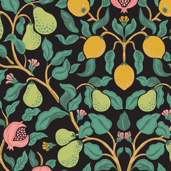 Turn any wall into a beautiful statement with our Bountiful Orchard Peel and Stick Removable Wallpaper. 