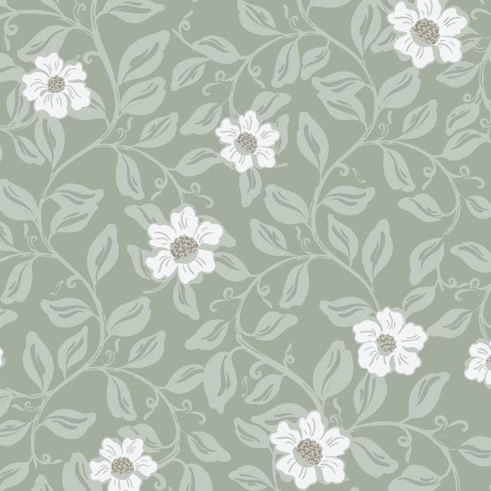 Our Delicate Vignettes Peel And Stick Removable Wallpaper brings the whimsical look of nature to any wall in your home.