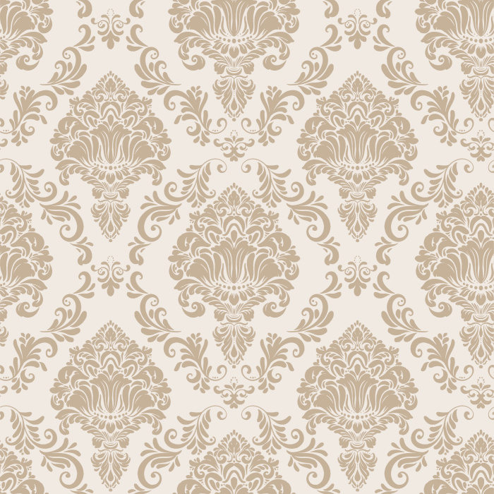 Create the perfect royal room in your home with the antique look of our Regal Ornament Peel And Stick Removable Wallpaper.