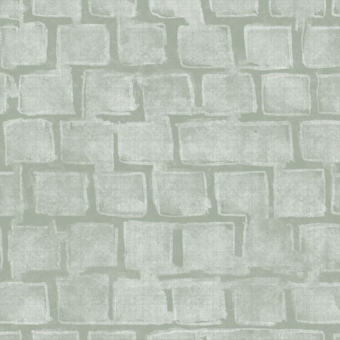 Add a contemporary vibe to any wall in your home with our Irregular Bricks Peel And Stick Removable Wallpaper.