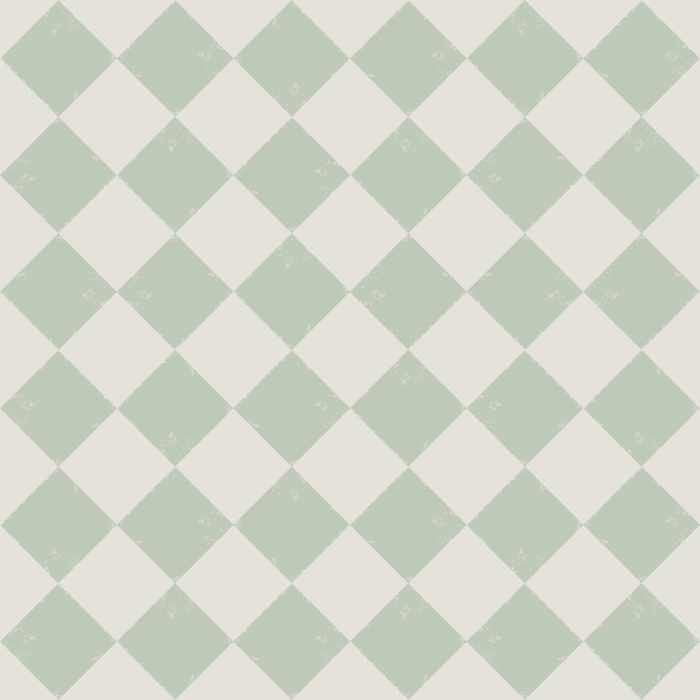 Add a retro vibe to any wall in your home with our Three Inch Checkerboard Diamonds Peel and Stick Wallpaper.