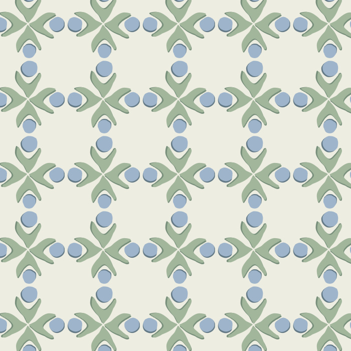 Our Sweet Geo Peel And Stick Removable Wallpaper adds the look Moroccan tiles to any wall in your home!
