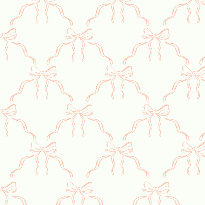 Add a charming accent to any wall in your home with our Bows Boutique Peel And Stick Removable Wallpaper.
