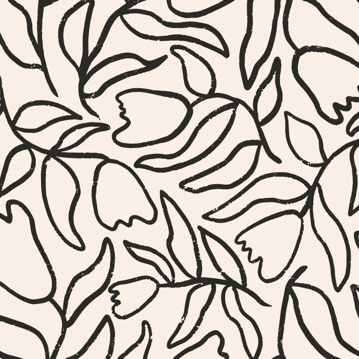 Liven up your home with our Wiggly Floral Wallpaper.