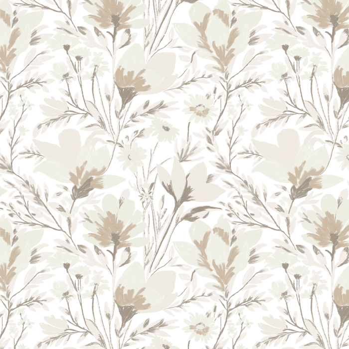 Bring new life to your interior with our Cobalt Bloom Peel and Stick Removable Wallpaper.