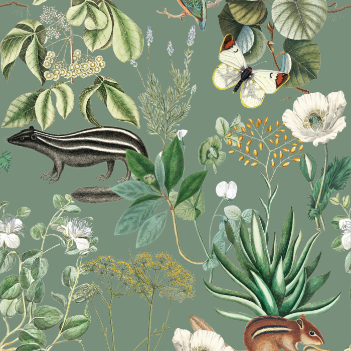 Add a touch of nature to any wall in your home with our Classic Nature Peel and Stick Wallpaper.