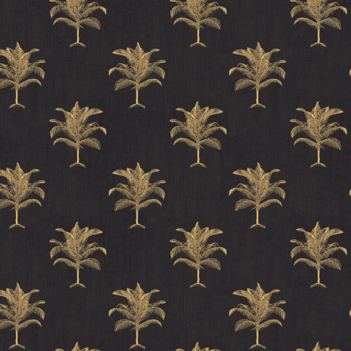 Create a stunning interior with our Golden Palm Peel and Stick Removable Wallpaper.