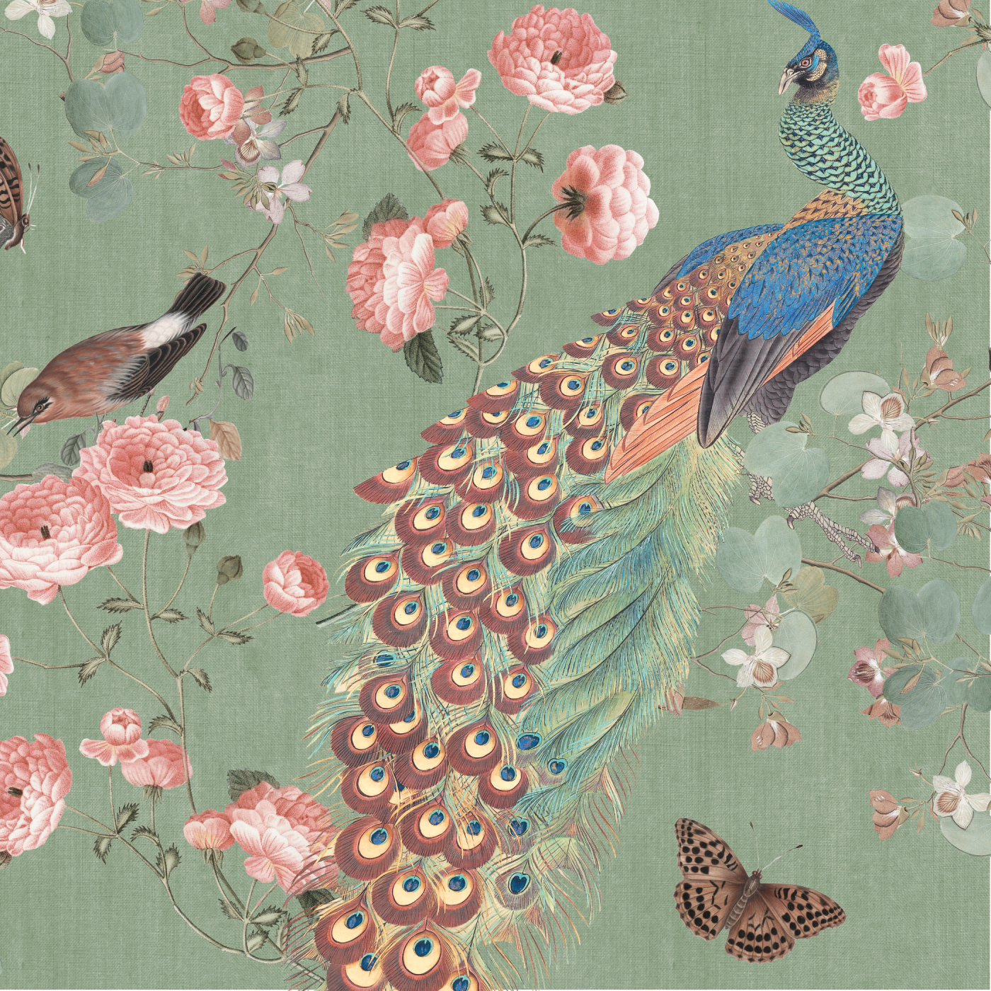 Victoria Garden Wallpaper