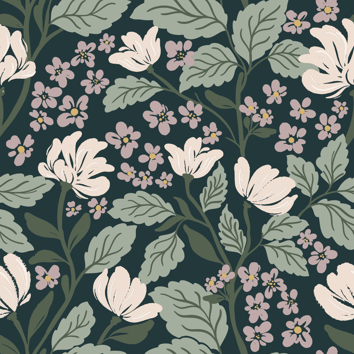 Amelie Garden Wallpaper