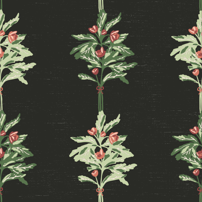 Our Trailing Bouquets Peel And Stick Removable Wallpaper is sure to bring a classic botanical look to any wall in your home.