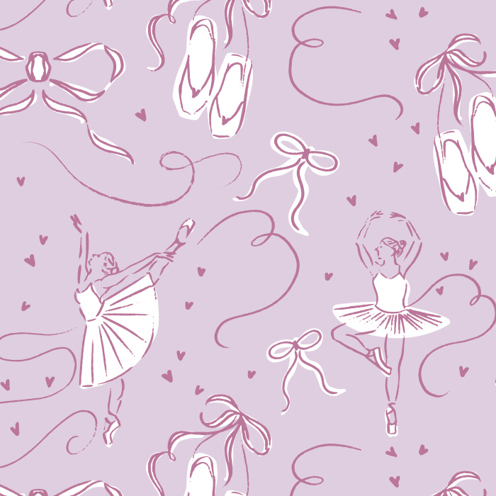 Transform your walls with the delicate beauty of our Twirling Ballerinas Peel And Stick Removable Wallpaper. 