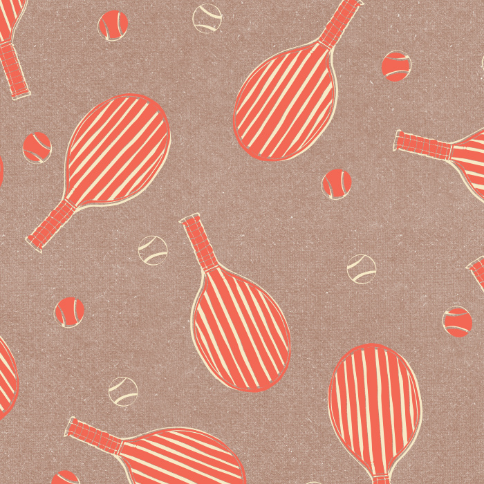 Create the perfect, themed space with our Retro Paddles Peel And Stick Removable Wallpaper.