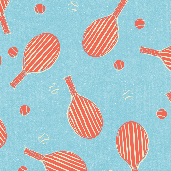 Create the perfect, themed space with our Retro Paddles Peel And Stick Removable Wallpaper.
