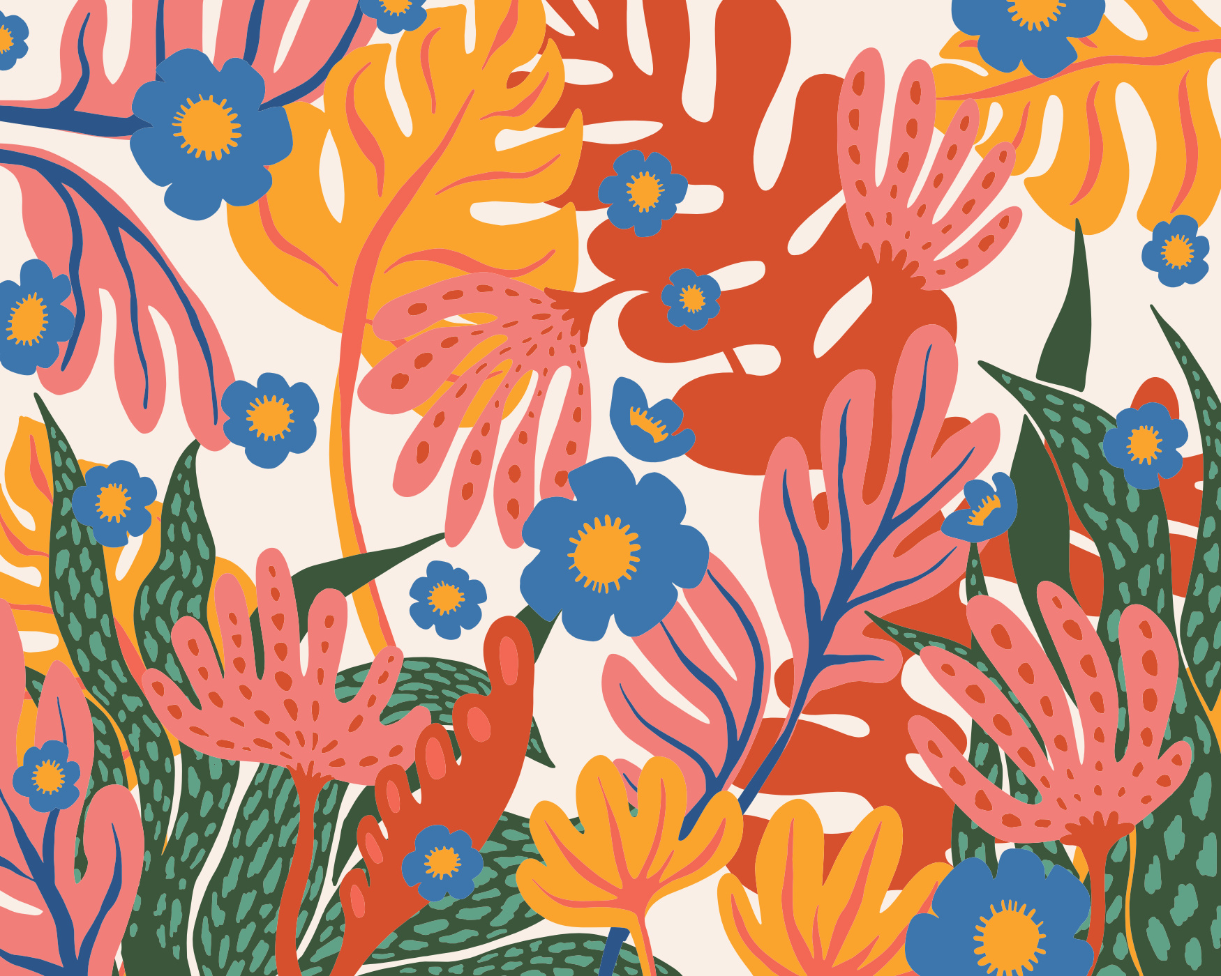 Magical Flora Mural