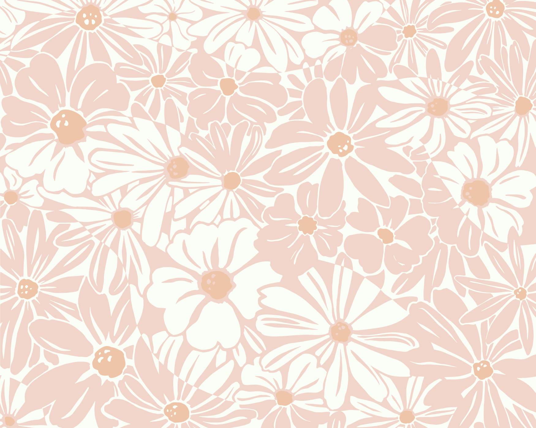Daisy Explosion Mural