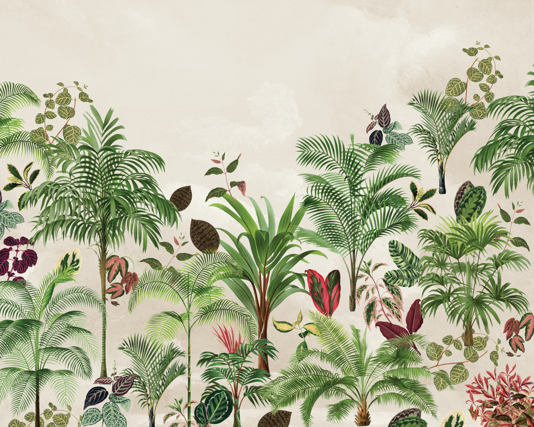 Tropical Display Mural