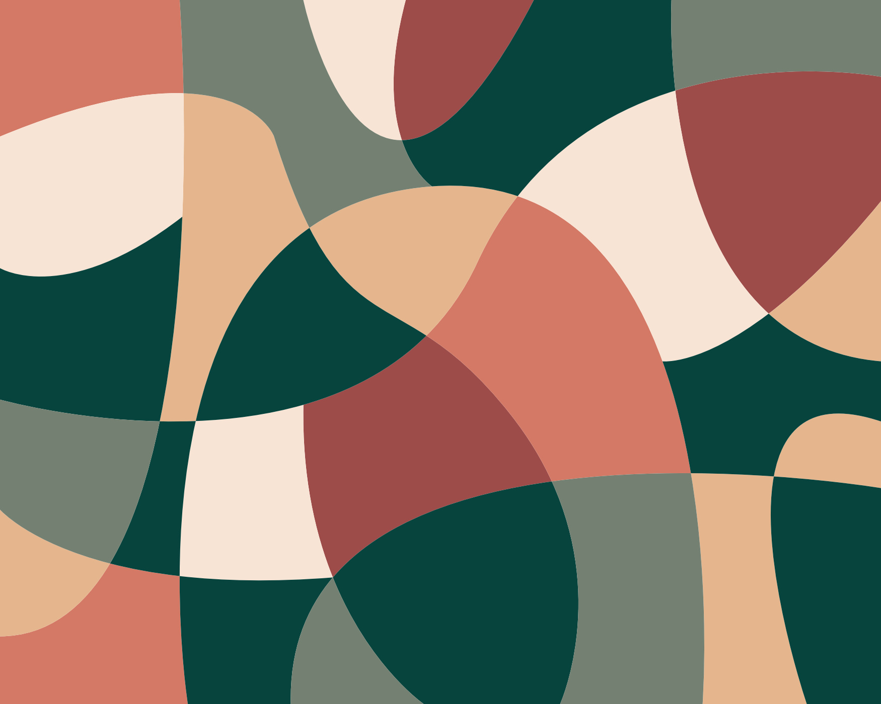 Retro Marble Mural