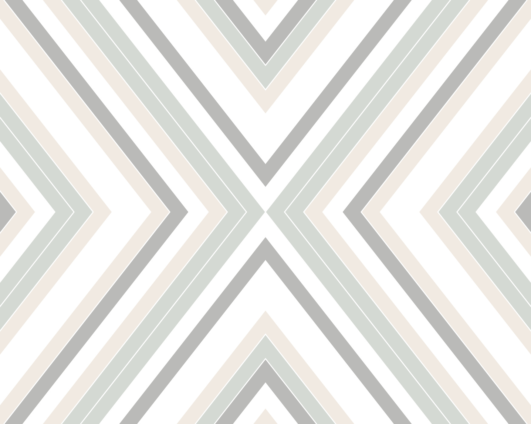 X Pattern Mural