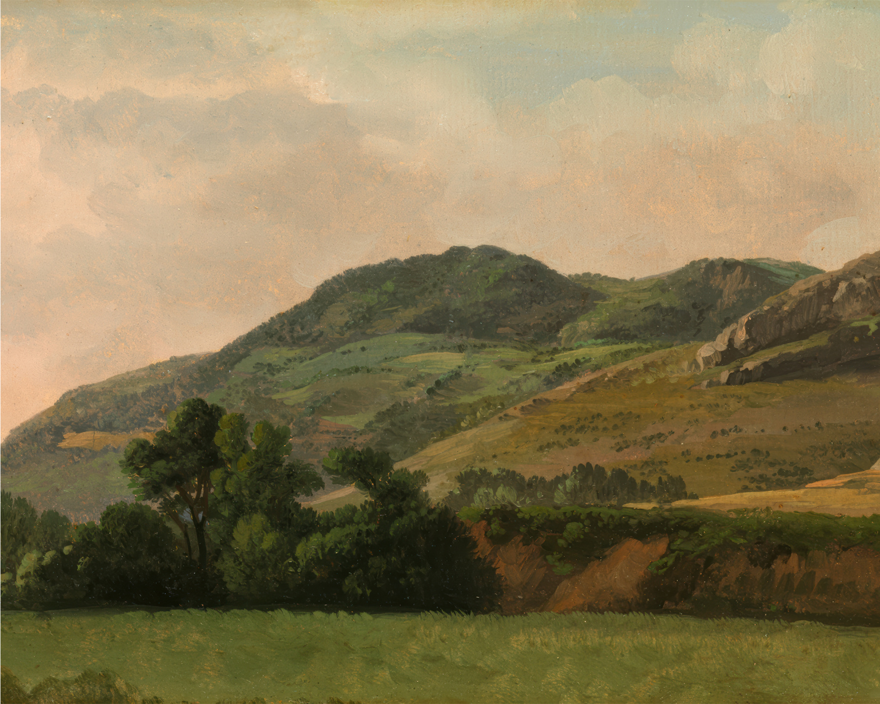 Mountainous Landscape Photo Mural