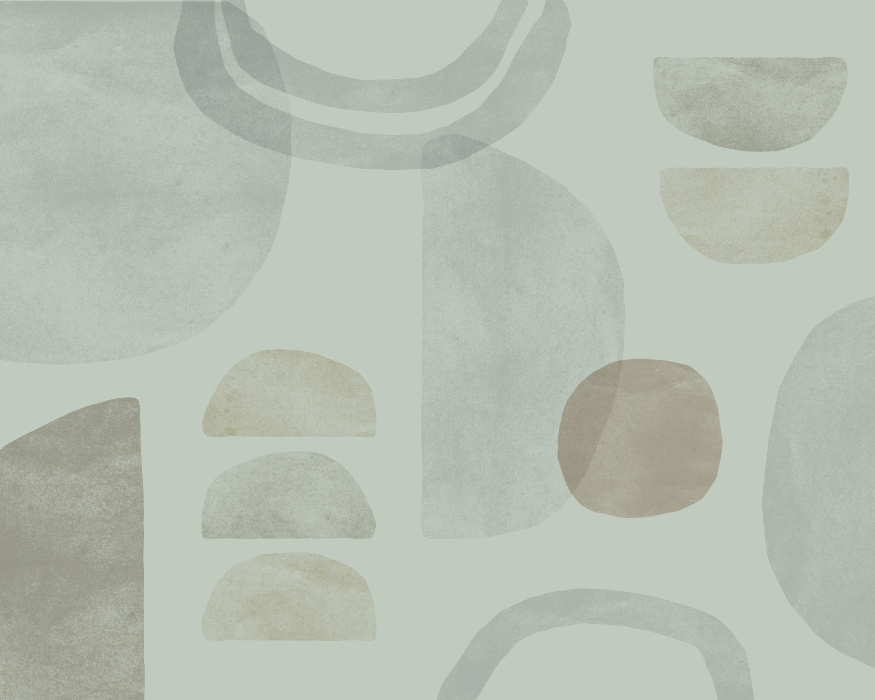 Create the perfect vibe with our Mod Geometry Peel and Stick Mural. 