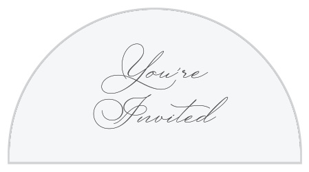 Love Story Wedding Arch Accent Cards