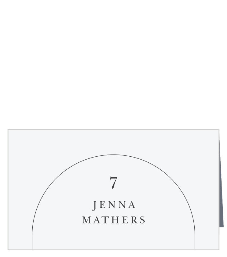 Love Story Wedding Arch Place Cards