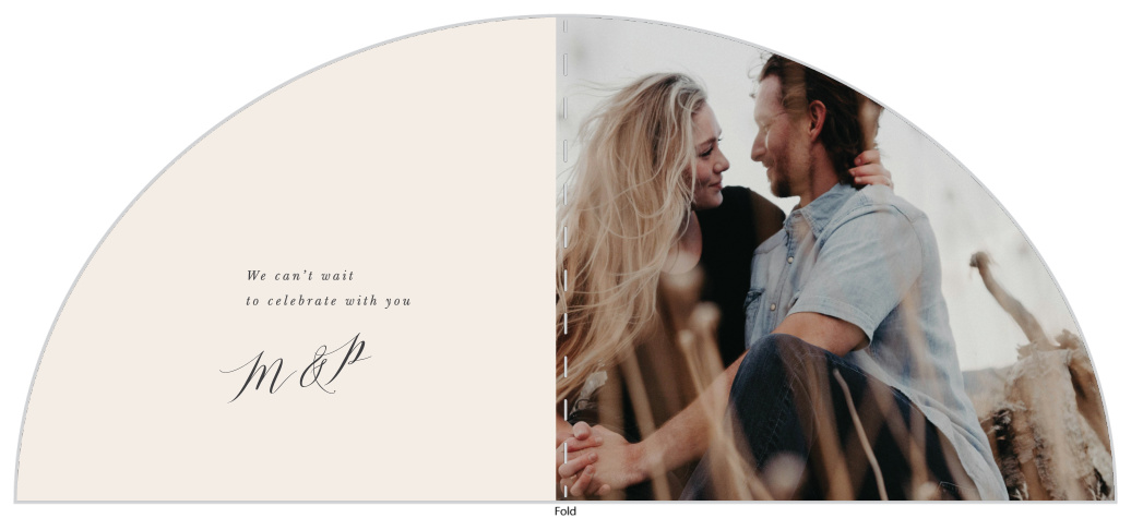 Handwritten Love Wedding Arch Detail Cards