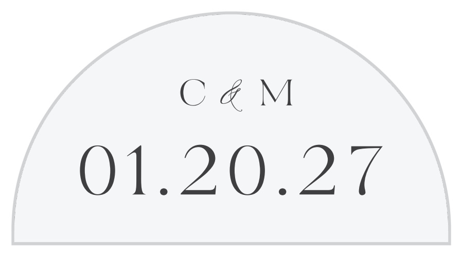 Timeless Elegance Wedding Arch Accent Cards