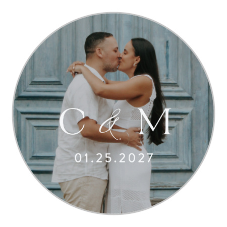 Timeless Elegance Wedding Arch Stickers