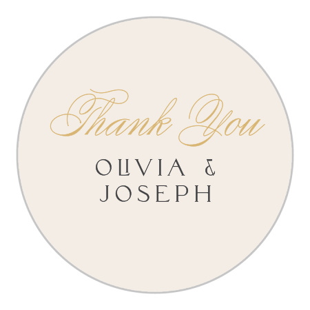 Modern Align Wedding Arch Stickers