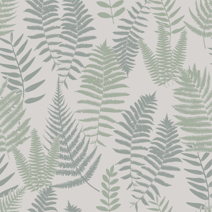 Our Fern Haven Peel And Stick Removable Wallpaper brings the beauty of greenery into your home.