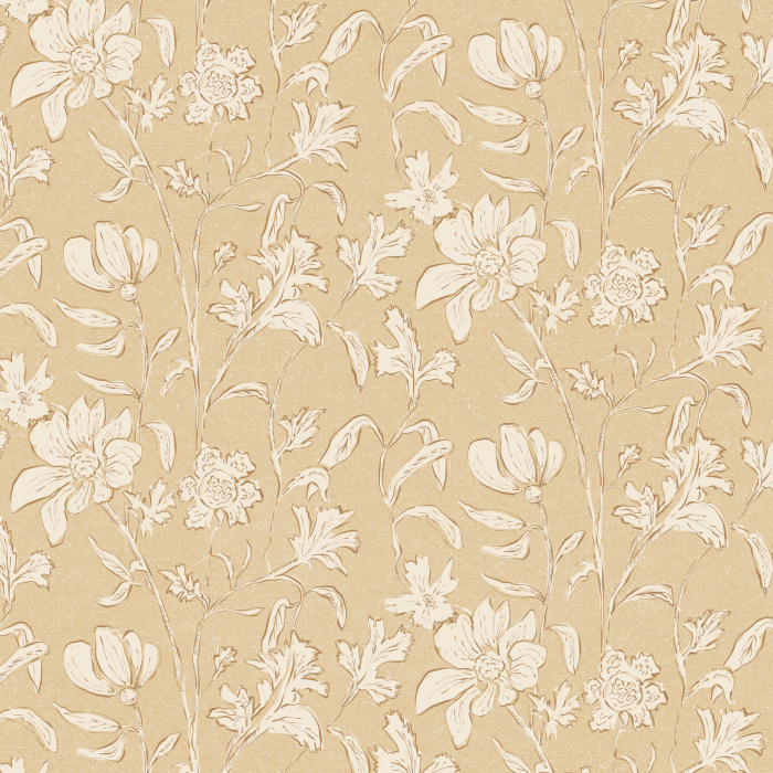 Create an enchanting space with our Indiana Flowers Peel and Stick Removable Wallpaper.