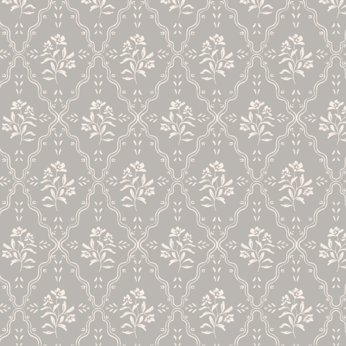 Our Wavy Blossom Peel And Stick Removable Wallpaper brings a classic floral design to any wall in your home.