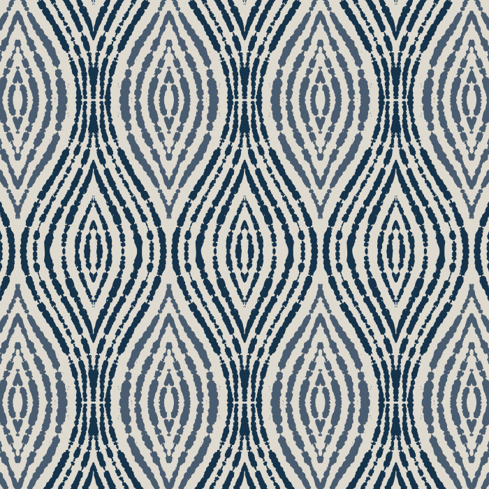 Convey your unique vibe with our Inky Shibori Waves Peel and Stick Removable Wallpaper.