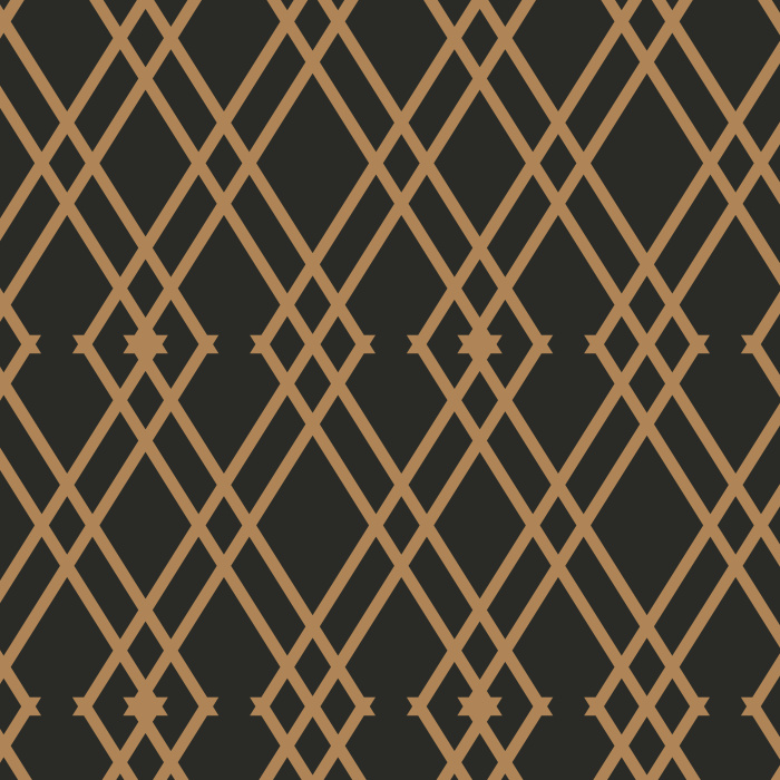 Transform any wall in your home to the roaring twenties with our Art Deco Trellis Peel And Stick Removable Wallpaper.