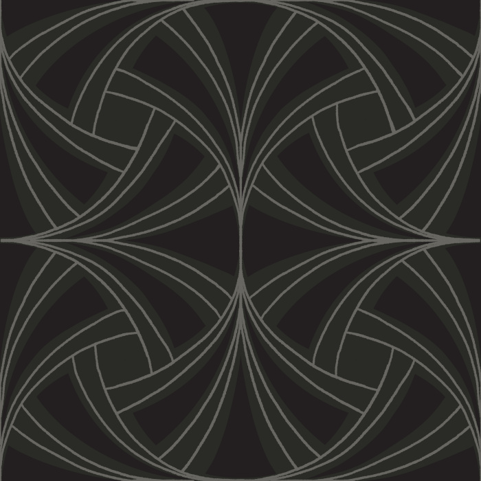 Create a stunning space with our Intertwined Scallops Peel and Stick Removable Wallpaper.