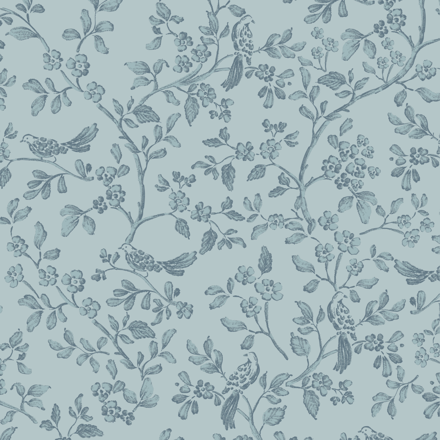 Charming Swallows Wallpaper